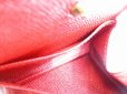 Photo11: LOUIS VUITTON Epi Red Leather Coin Purse Porto Monnaie Boite #9442
