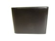 Photo2: Cartier Pasha de Cartier Black Leather Gold Logo Bifold Bill Wallet #9450 (2)