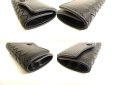 Photo7: BOTTEGA VENETA Black Leather 6 Pics Key Cases #9451