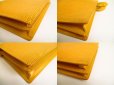 Photo6: LOUIS VUITTON Epi Yellow Leather Clutch Bag Crossbody Bag W/Strap #9462