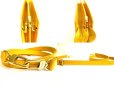 Photo7: LOUIS VUITTON Epi Yellow Leather Clutch Bag Crossbody Bag W/Strap #9462