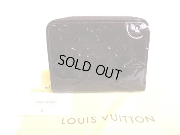 Photo1: LOUIS VUITTON Vernis Amarante Patent Leather Zippey Coin Purse #9463