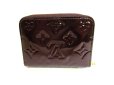 Photo2: LOUIS VUITTON Vernis Amarante Patent Leather Zippey Coin Purse #9463 (2)