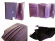 Photo8: PRADA Purple Nylon and Leather Trifold Wallet Purse #9464