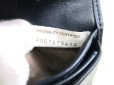 Photo11: BOTTEGA VENETA Navy Blue Leather Bifold Wallet Compact Wallet #9469
