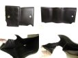 Photo8: BOTTEGA VENETA Intrecciato Black Leather Trifold Wallet Compact Wallet #9470