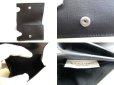 Photo9: BOTTEGA VENETA Intrecciato Black Leather Trifold Wallet Compact Wallet #9470
