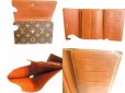 Photo8: LOUIS VUITTON Monogram Brown Leather Bifold Wallet Purse #9478