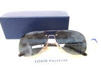 LOUIS VUITTON 2009 SS Collection Pilot Sunglasses Eye Wear Socoa Damier #9481