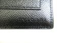 Photo10: BVLGARI Black Leather Document Holders Diary Small Organizer #9489