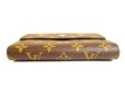 Photo5: LOUIS VUITTON Monogram Brown Leather Bifold Wallet Purse #9494