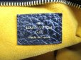 Photo10: LOUIS VUITTON Monogram Black Denim Hand Bag w/Strap Neo Cabby GM #9505