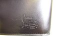Photo10: Christian Louboutin Black Leather Multicolor Spike Bifold Wallet Paros #9517