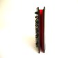 Photo4: Christian Louboutin Black Leather Multicolor Spike Bifold Wallet Paros #9517