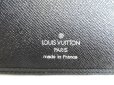 Photo10: LOUIS VUITTON Ardoise Black Taiga Leather Bifold Wallet #9525