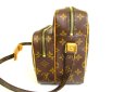 Photo3: LOUIS VUITTON Monogram Leather Brown Crossbody Bag Purse Nile #9530