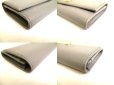 Photo7: GUCCI Marmont G Gray Leather Bifold Flap Long Wallet Purse #9541