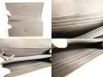 Photo8: GUCCI Marmont G Gray Leather Bifold Flap Long Wallet Purse #9541