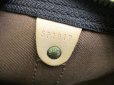 Photo11: LOUIS VUITTON Monogram Brown Leather Duffle Bag Boston Bag Keepall 55 #9547