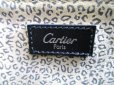 Photo10: Cartier Panthere de Cartier Black Leather Hand Bag Purse #9551