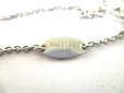 Photo12: LOUIS VUITTON Silver Plated Essential V Chain Necklace #9553