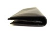 Photo6: PRADA Saffiano White Leather Bifold Long Flap Wallet #9563