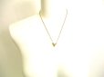 Photo10: LOUIS VUITTON Gold Plated Essential V Chain Necklace #9564