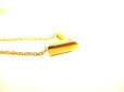 Photo4: LOUIS VUITTON Gold Plated Essential V Chain Necklace #9564