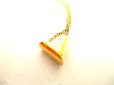 Photo6: LOUIS VUITTON Gold Plated Essential V Chain Necklace #9564