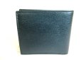 Photo2: GUCCI InterlockingG Metallic Green Leather Bifold Wallet Compact Wallet #9571 (2)