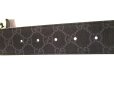 Photo4: GUCCI Interlocking G Buckle GG Black Leather Belt Size M #9575