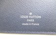 Photo10: LOUIS VUITTON Navy Blue Taiga Leather Long Wallet Brazza #9587