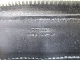 Photo10: FENDI Bugs Eyes Black Leather Round Zip Long Wallet #9590