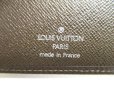 Photo10: LOUIS VUITTON Dark Brown Taiga Leather Long Bill Wallet #9595