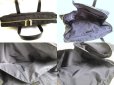 Photo8: CHANEL New Travel Black Canvas Briefcase Business Bag Document Bag #9602