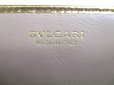 Photo10: BVLGARI Bronze Beige Leather Business Card Case Card Holder #9605