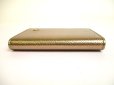 Photo6: BVLGARI Bronze Beige Leather Business Card Case Card Holder #9605