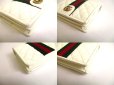 Photo7: GUCCI GG Marmont White Leather Bifold Wallet Compact Wallet #9611