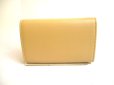 Photo2: GUCCI Logo Beige Leather 6 Pics Key Cases #9626 (2)