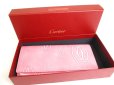 Photo12: Cartier Happy Birthday Pink Calf Leather Bifold Long Wallet #9627