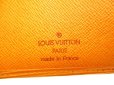 Photo10: LOUIS VUITTON Epi Mandarin Orange Leather Bifold Wallet Compact Wallet #9646