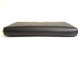 Photo5: PRADA Saffiano Black Multicolor Leather Round Zip Long Wallet #9647