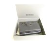 Photo12: BALENCIAGA Dark Gray Leather Trifold Mini Wallet Classic #9653