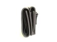 Photo4: BALENCIAGA Dark Gray Leather Trifold Mini Wallet Classic #9653