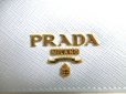 Photo10: PRADA Saffiano Multicolor Leather Bifold Wallet Compact Wallet #9662
