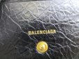 Photo10: BALENCIAGA Classic Black Leather Bifold Wallet Compact Wallet #9665