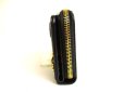 Photo3: BALENCIAGA Classic Black Leather Bifold Wallet Compact Wallet #9665