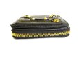 Photo6: BALENCIAGA Classic Black Leather Bifold Wallet Compact Wallet #9665