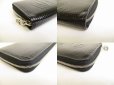 Photo7: Cartier Happy Birthday Blck Calf Leather Zippy Wallet Purse #9666