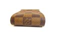 Photo5: LOUIS VUITTON Damier Brown Leather Cigarette Case Tabacco Case #9672